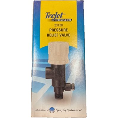 TeeJet 23120A-1/2-PP Pressure Regulator with 200 PSI Pressure Gauge