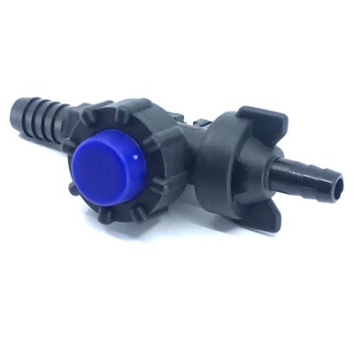 Check valve - 4 lb - 1 / 2" HB Inlet x 3 / 8" HB Outlet - Diaphragm Style