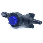 Check valve - 4 lb - 1 / 2" HB Inlet x 3 / 8" HB Outlet - Diaphragm Style