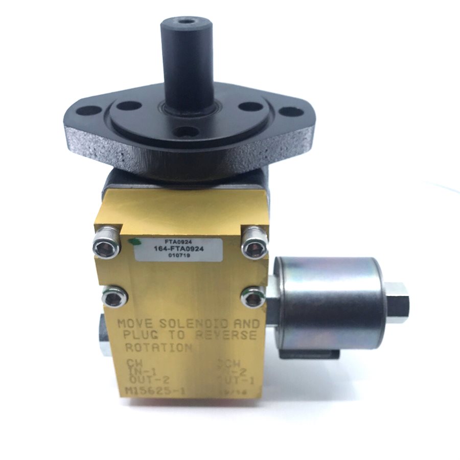 2.2 CID Hydraulic Motor with PWM Valve, Speed Sensor, and Bypass Valve
