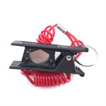 Black PolyTube Cutter with a Red Spring Leash
