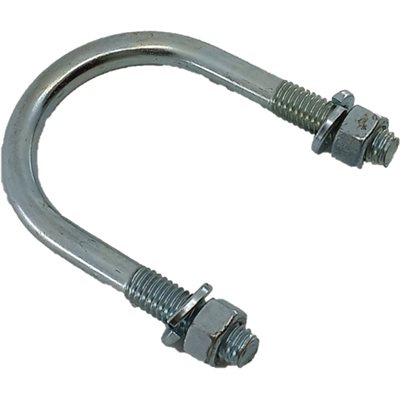 3 / 8" Round Bend U-Bolt - 2-1 / 2" x 3"