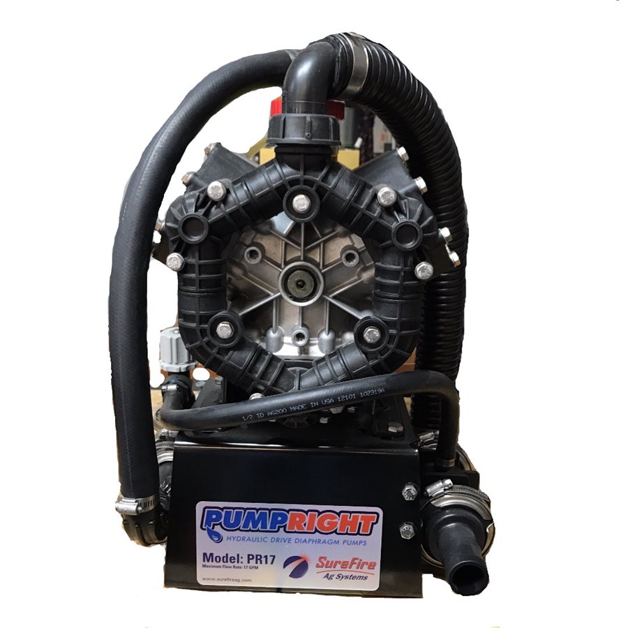 Complete PR17 Diaphragm Pump with Hydraulic Motor, PWM Valve and RPM ...