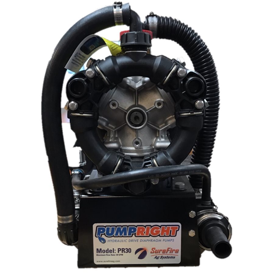 Complete PR30 Diaphragm Pump with Hydraulic Motor, PWM Valve, and RPM ...