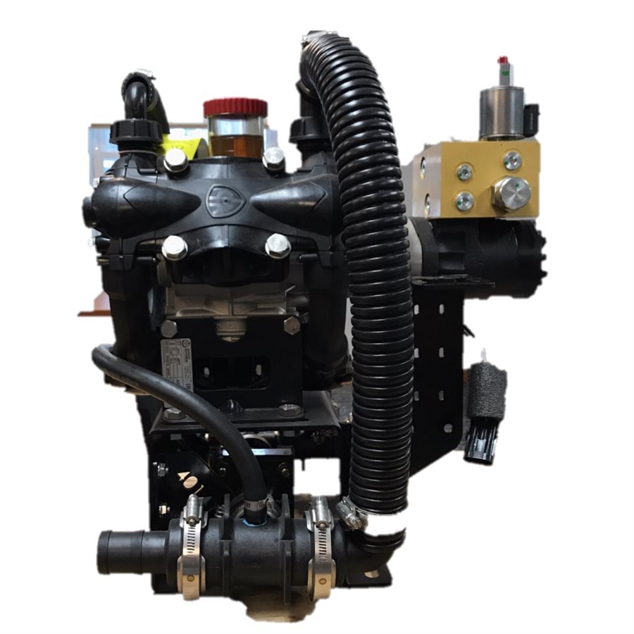Complete PR30 Diaphragm Pump with Hydraulic Motor, PWM Valve, and RPM ...