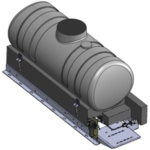 110 Gallon Spartan Accelerator Tank Kit