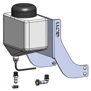 3 Gallon Rinse Tank Kit for 55 and 110 Gallon Horizontal Tank Cradles