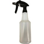 Individual Spray Bottle, Polyethylene Plastic, 16 oz. Capacity, 2-5 / 8" Diameter